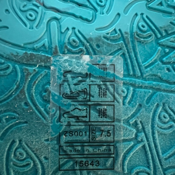 Rust Frayed Slip-On Sneakers - Picture 6 of 6